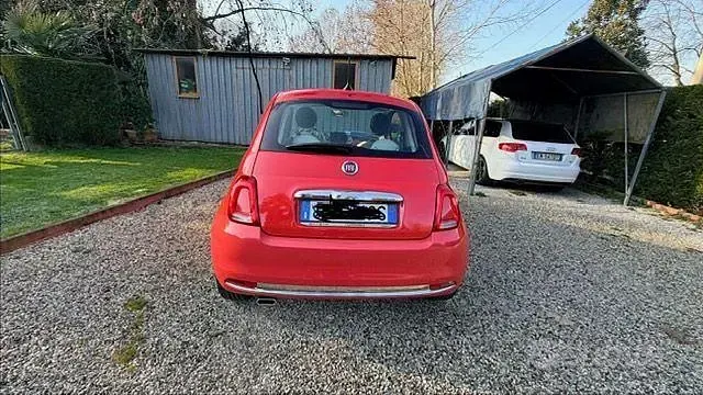 Usata Fiat 500 69 CV (50 kW) 2019 Rosso Utilitaria