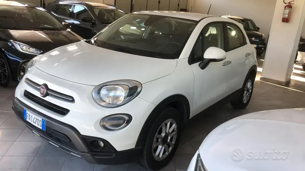 Usata Fiat 500X S 95 CV (69 kW) 2019 Bianco SUV