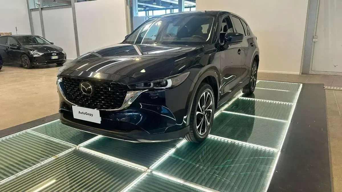 Usata Mazda CX-5 Exceed 150 CV (110 kW) 2022 Blu SUV