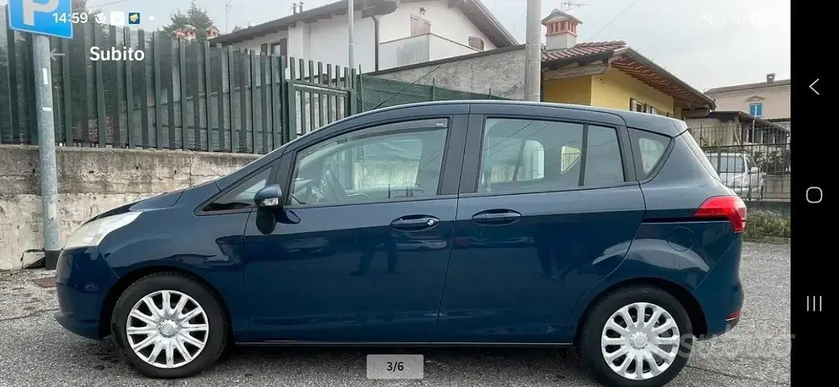 Usata Ford B-MAX 100 CV (73 kW) 2014 Blu Monovolume