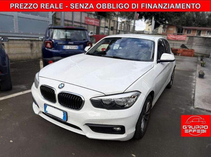 Usata BMW 116 Efficient Dynamics 116 CV (85 kW) 2017 Bianco Utilitaria