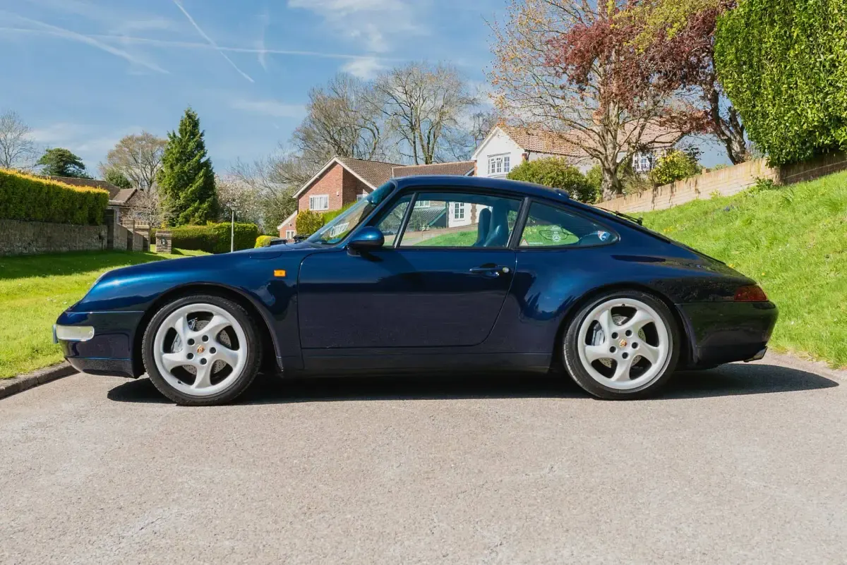 Usata Porsche 911 Carrera 4 286 CV (210 kW) 1997 Blu Coupé