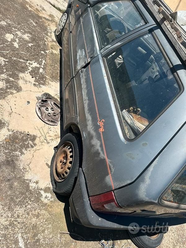 Usata Fiat Uno 45 CV (33 kW) 1990 Grigio Utilitaria