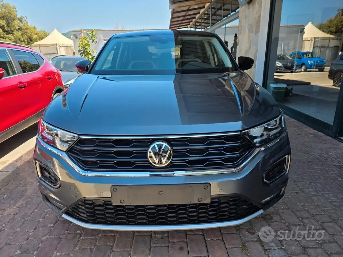 Usata VW T-Roc Advance 150 CV (110 kW) 2021 Grigio SUV