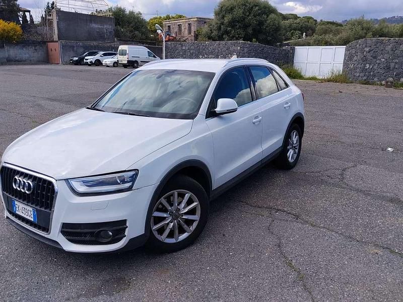 Usata Audi Q3 Advanced 140 CV (102 kW) 2014 Bianco SUV