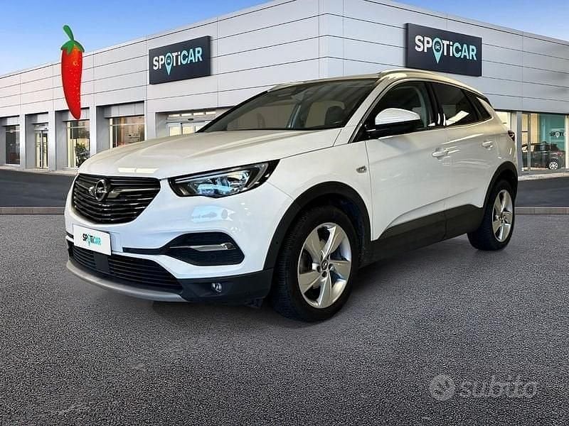 Bianco Usata 2019 Opel Grandland X Innovation SUV | 13.250 € (Buon prezzo) - Immagine 1/4