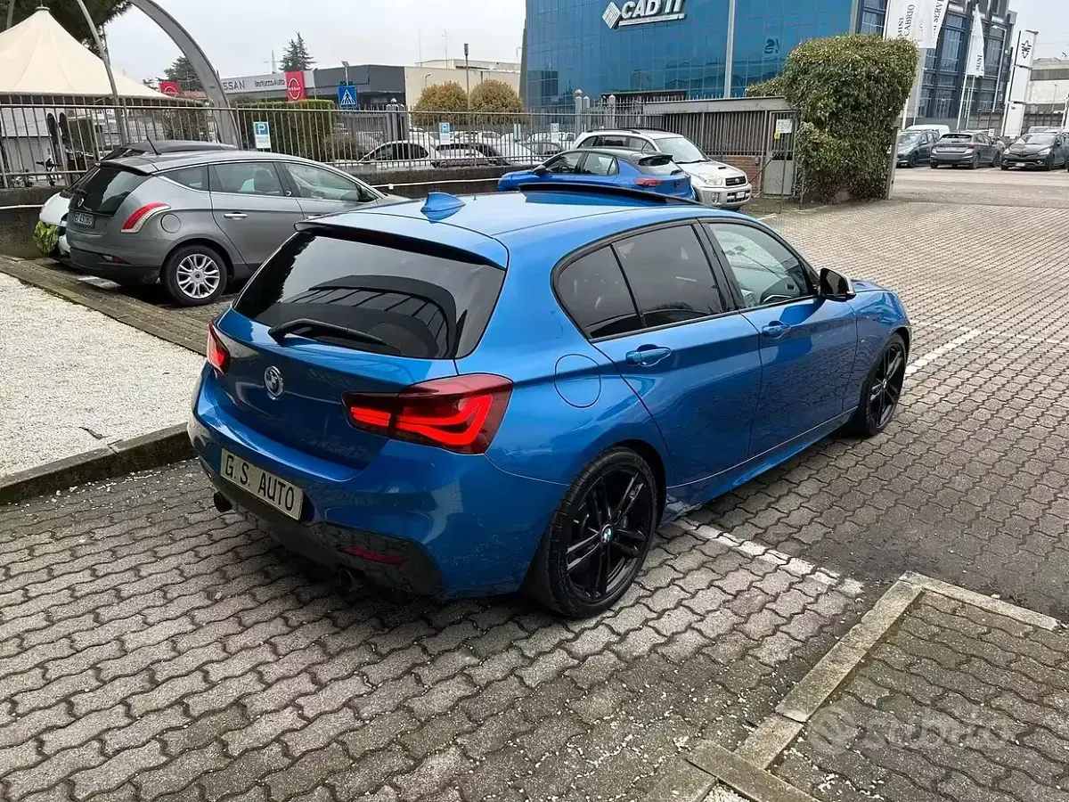 Usata BMW M140 340 CV (250 kW) 2018 Blu Utilitaria