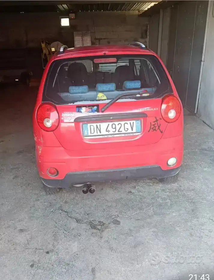 Usata Chevrolet Matiz 52 CV (38 kW) 2008 Utilitaria