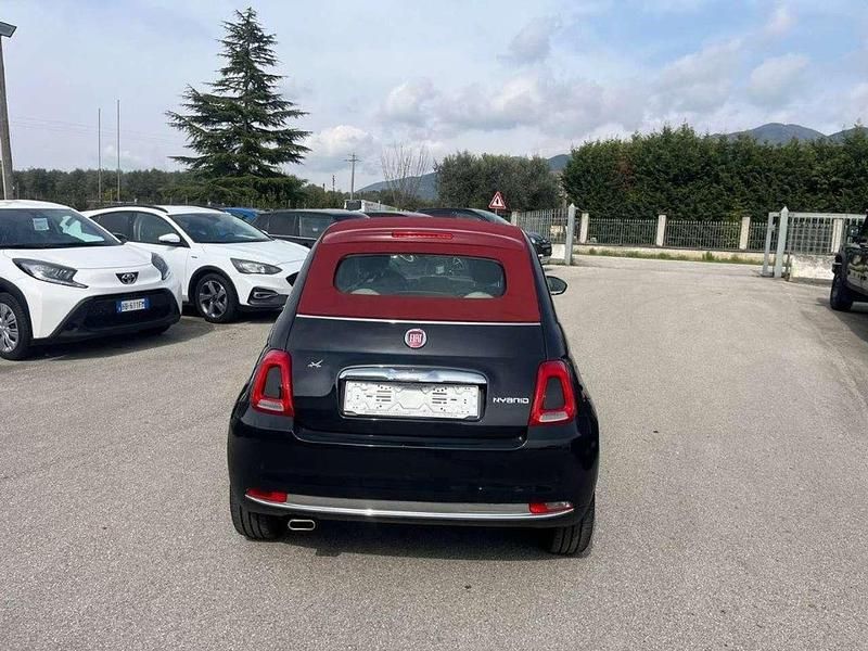 Usata Fiat 500C Dolcevita 69 CV (50 kW) 2021 Nero Cabrio