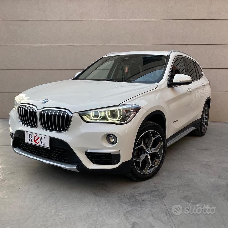 Usata BMW X1 Sport Line 150 CV (110 kW) 2017 Bianco SUV