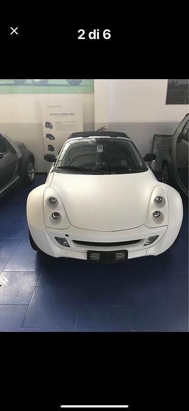 Bianco Usata 2003 Smart Roadster Cabrio | 7600 € (Cara) - Immagine 1/4