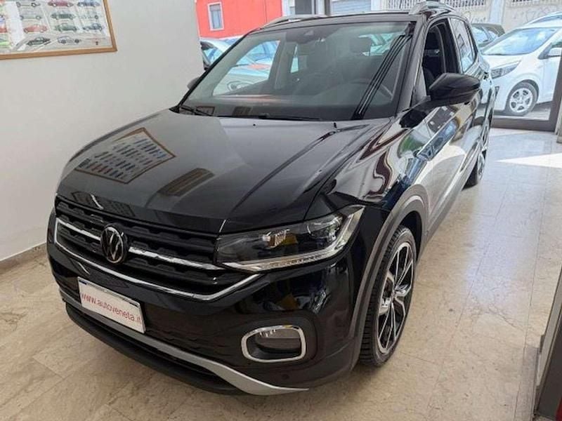 Nero Usata 2021 VW T-Cross SUV | 20.500 € (Buon prezzo) - Immagine 1/4