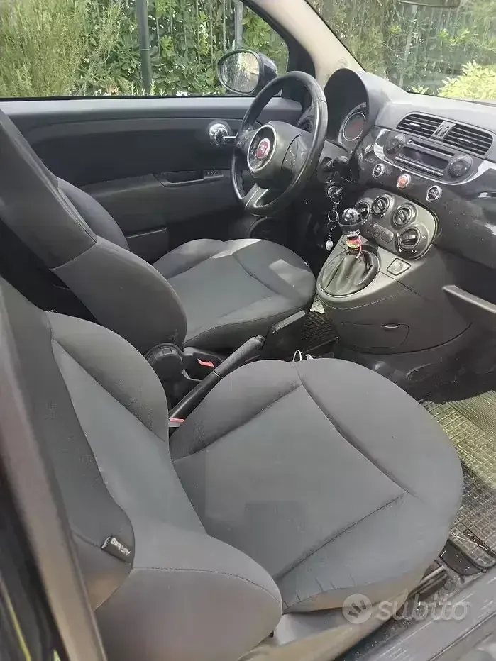 Usata Fiat 500 69 CV (50 kW) 2013 Nero Berlina
