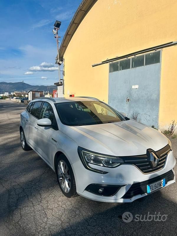 Usata Renault Mégane GrandTour 110 CV (80 kW) 2018 Bianco Station wagon