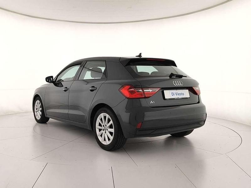 Usata Audi A1 Sportback 95 CV (69 kW) 2020 Grigio manhattan metallizzato Utilitaria