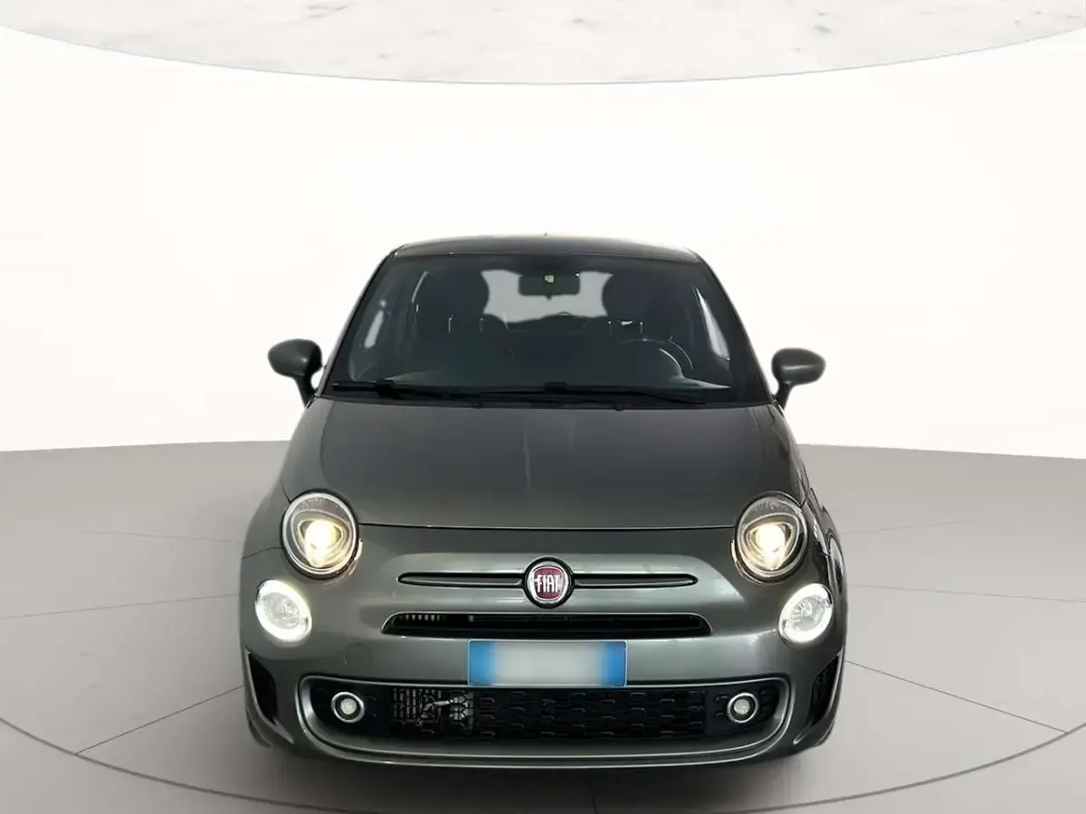 Usata Fiat 500C S 95 CV (69 kW) 2018 Grigio metallizzato scuro Cabrio