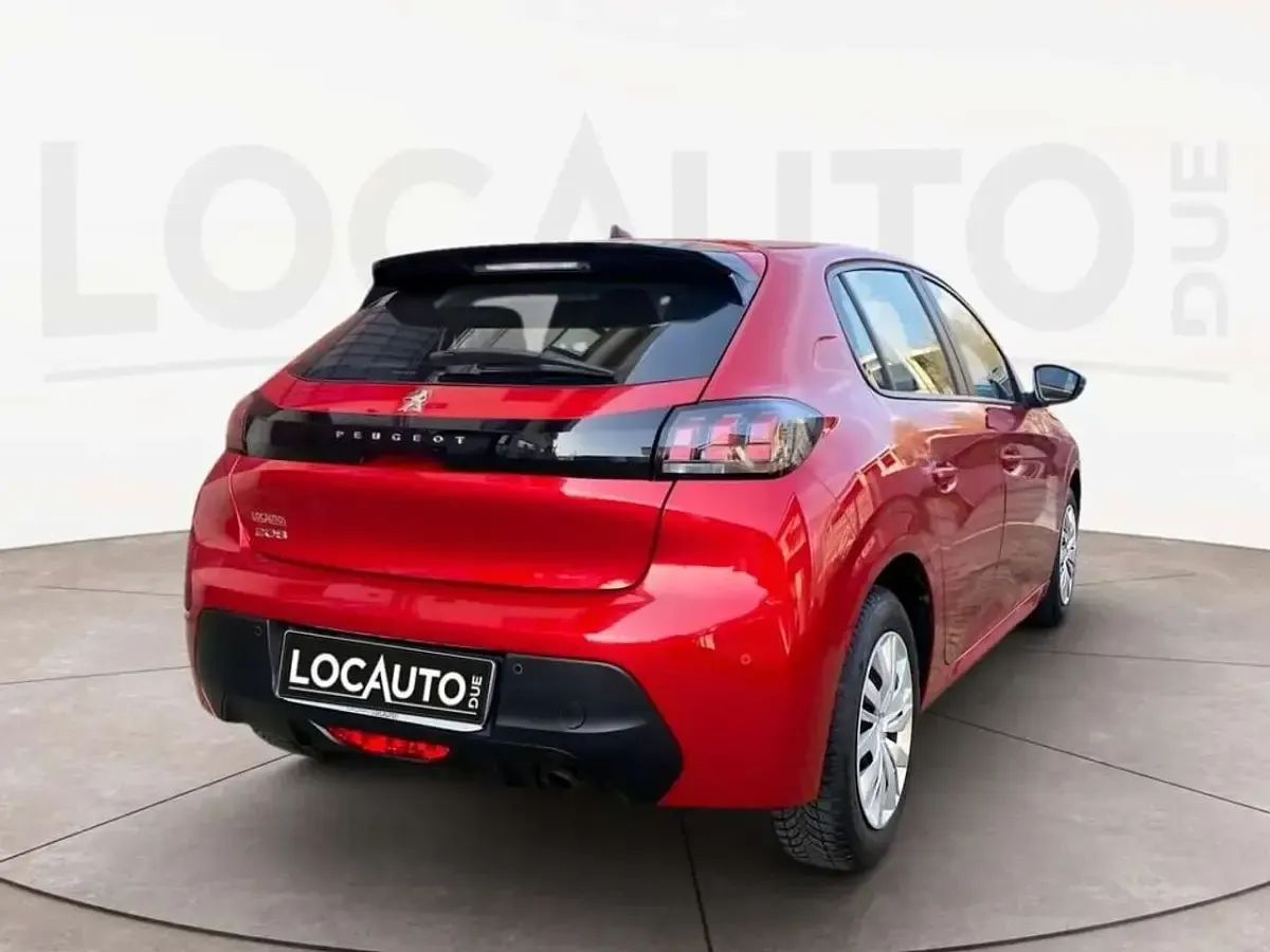 Usata Peugeot 208 Active 75 CV (55 kW) 2023 Rosso Utilitaria