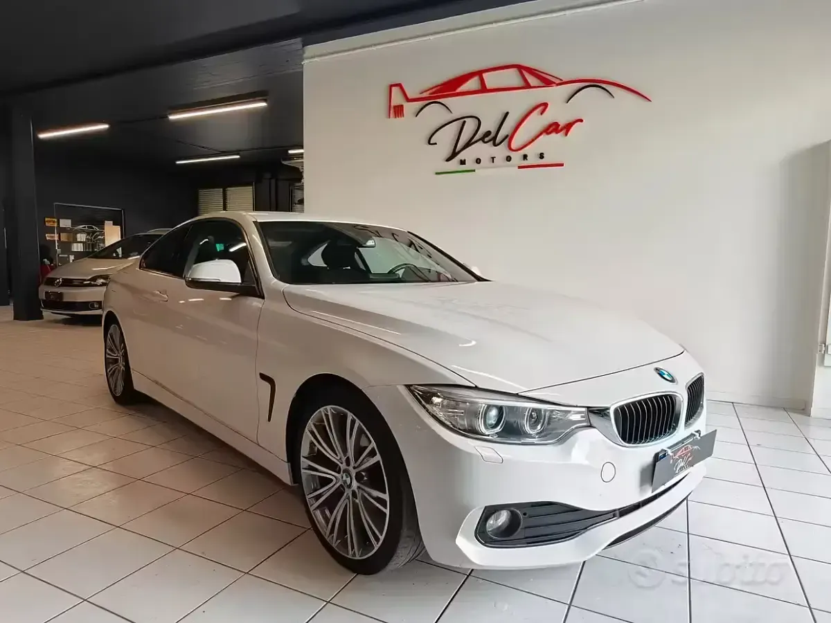 Usata BMW 420 Sport Line 190 CV (139 kW) 2016 Bianco Coupé