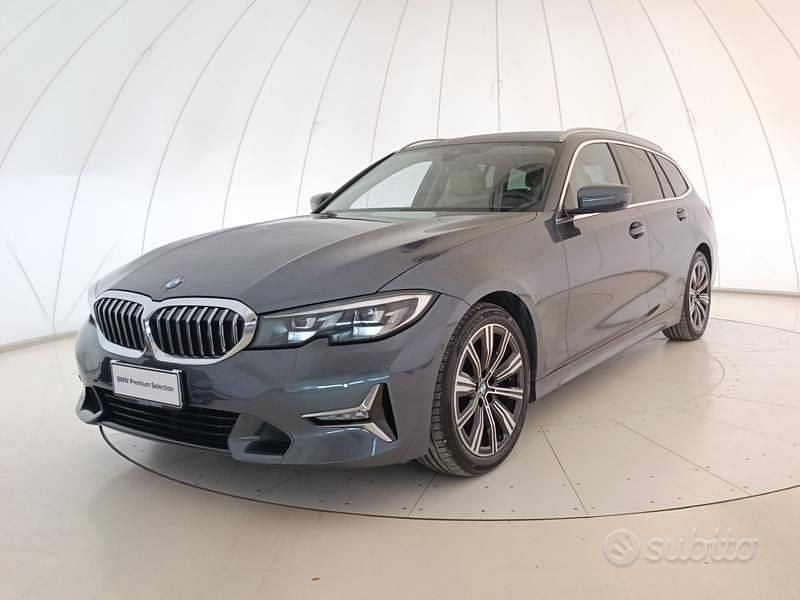 Grigio Usata 2020 BMW 320e Luxury Line Station wagon | 26.300 € (Buon prezzo) - Immagine 1/4