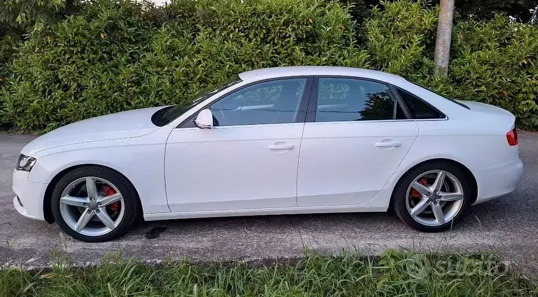 Usata Audi A4 143 CV (105 kW) 2008 Bianco Berlina
