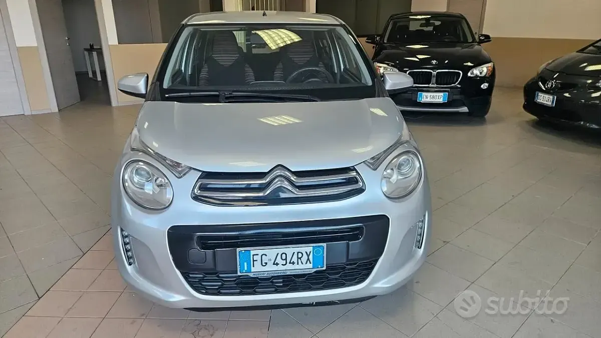 Usata Citroën C1 Shine 69 CV (50 kW) 2016 Grigio Utilitaria