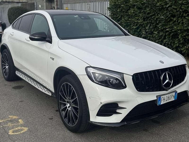 Usata Mercedes GLC250 204 CV (150 kW) 2017 Bianco Coupé