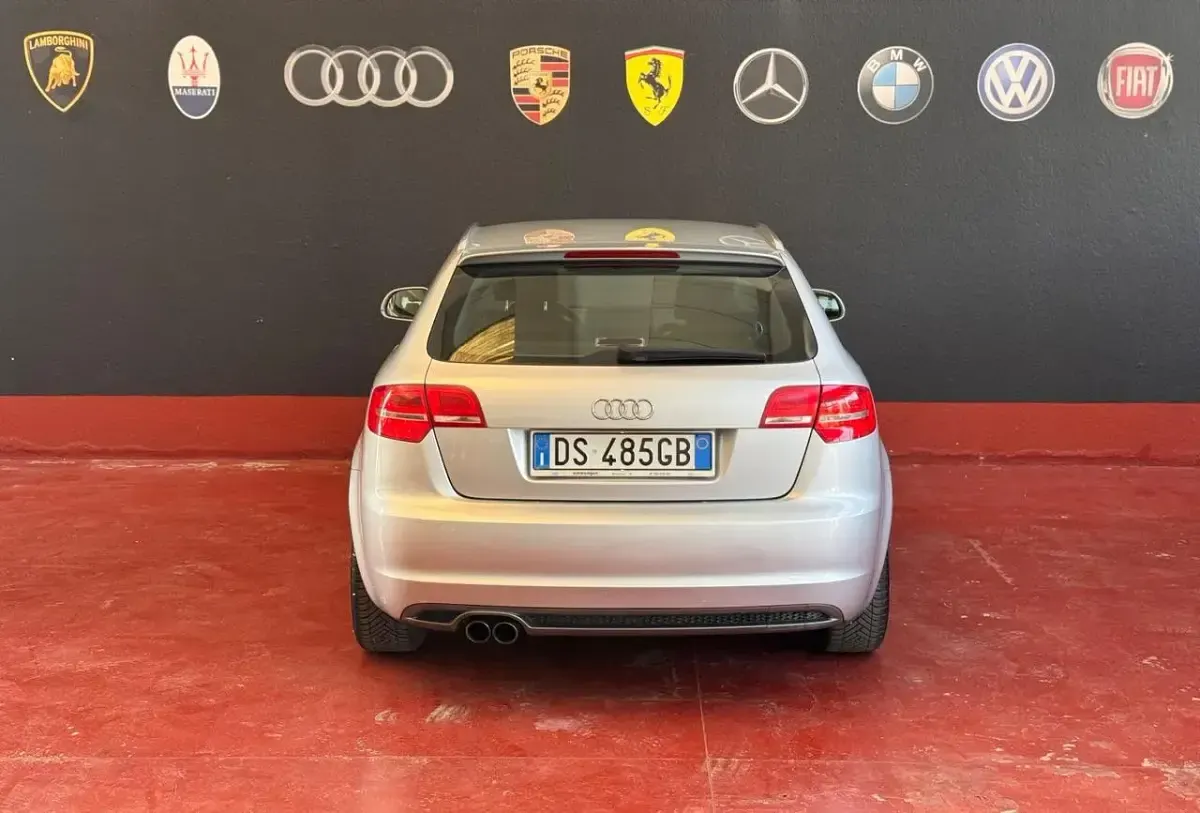 Usata Audi A3 Sportback S-Line 125 CV (91 kW) 2008 Argento Utilitaria
