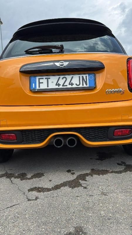 Usata Mini Cooper S 192 CV (141 kW) 2014 Arancione Utilitaria