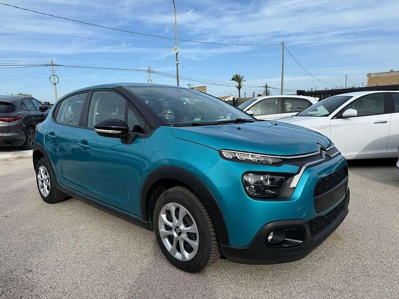 Usata Citroën C3 Feel 102 CV (75 kW) 2022 Verde Utilitaria