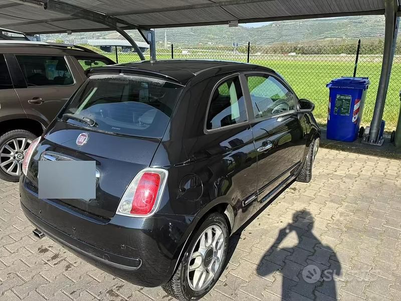 Usata Fiat 500 2009 Nero Cabrio