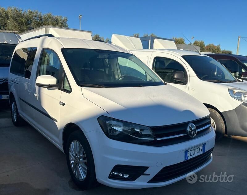 Bianco Usata 2020 VW Caddy Monovolume | 13.900 € (Cara) - Immagine 1/4