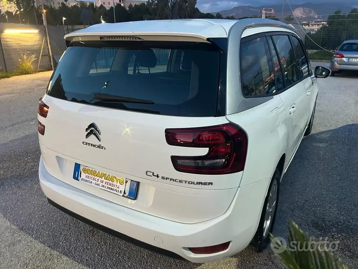 Usata Citroën C4 SpaceTourer 131 CV (96 kW) 2020 Bianco Monovolume