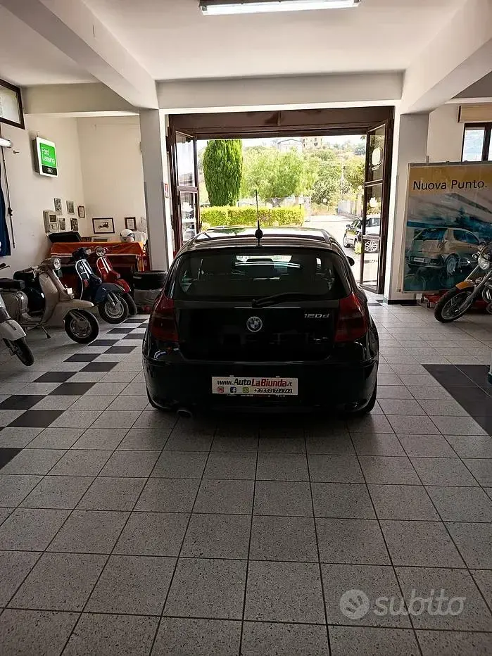 Usata BMW 120 177 CV (130 kW) 2007 Nero Utilitaria