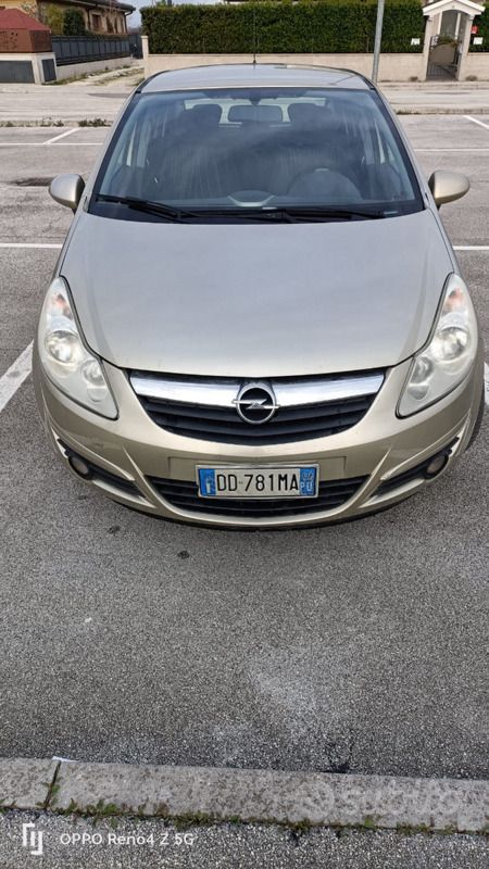 Usata Opel Corsa 2007 Giallo Berlina
