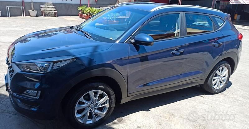 Usata Hyundai Tucson 116 CV (85 kW) 2019 Blu SUV