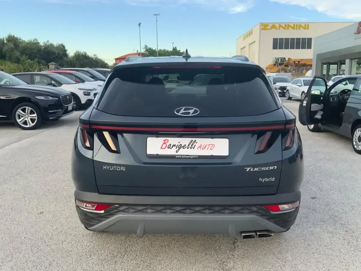 Usata Hyundai Tucson 179 CV (131 kW) 2022 Blu SUV