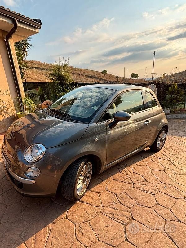 Usata Fiat 500 70 CV (51 kW) 2014 Grigio Utilitaria