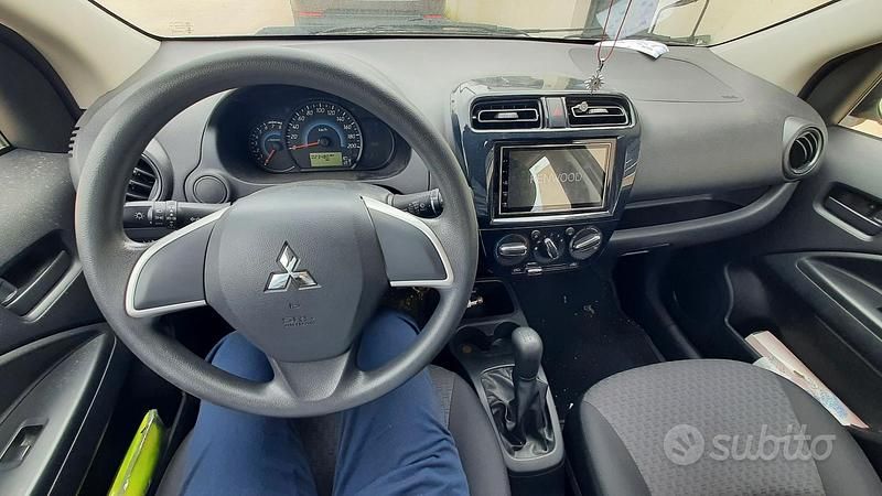 Usata Mitsubishi Space Star 71 CV (52 kW) 2019 Bianco Utilitaria