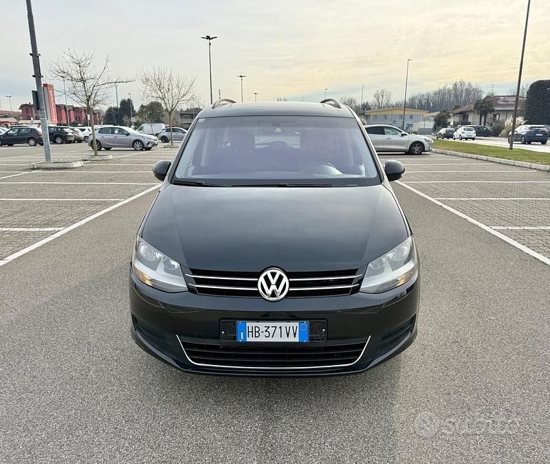 Usata VW Sharan 140 CV (102 kW) 2014 Nero Monovolume