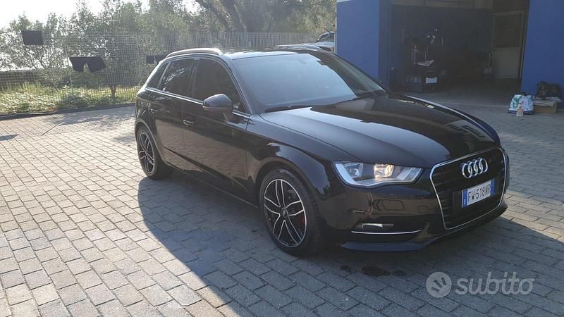 Usata Audi A3 150 CV (110 kW) 2016 Nero Berlina