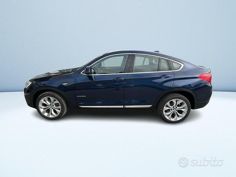 Usata BMW X4 xLine 190 CV (139 kW) 2016 Blu SUV