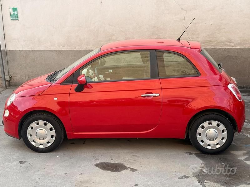 Usata Fiat 500 Sport 69 CV (50 kW) 2010 Rosso Utilitaria