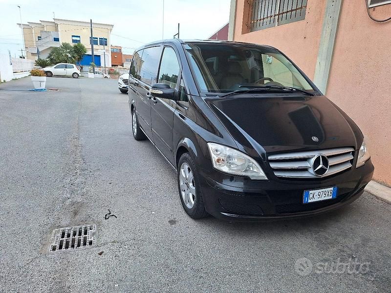 Usata Mercedes Viano 2008 Nero Monovolume