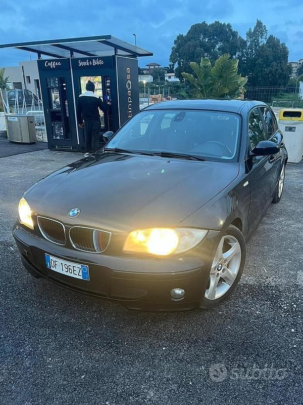 Usata BMW 120 2005 Nero Utilitaria
