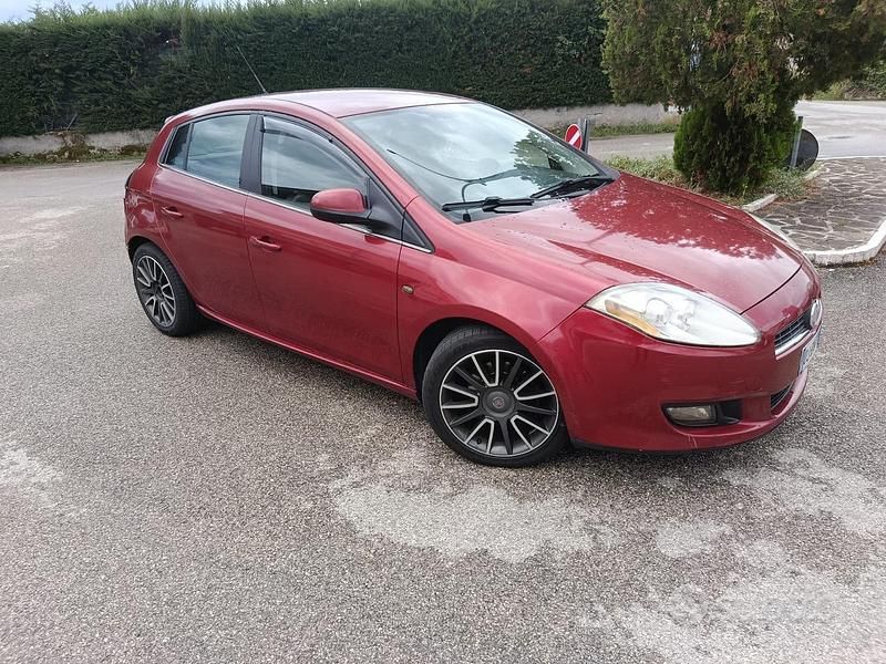 Usata Fiat Bravo Sport 2007 Rosso Utilitaria