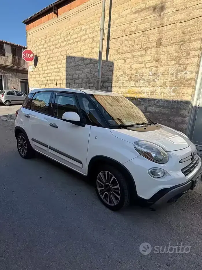 Usata Fiat 500L Cross 95 CV (69 kW) 2018 Bianco Monovolume