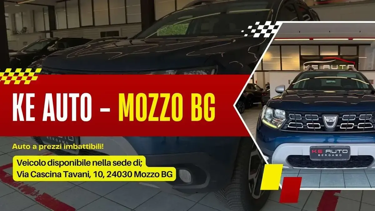 Usata Dacia Duster Prestige 114 CV (83 kW) 2019 Blu/azzurro SUV