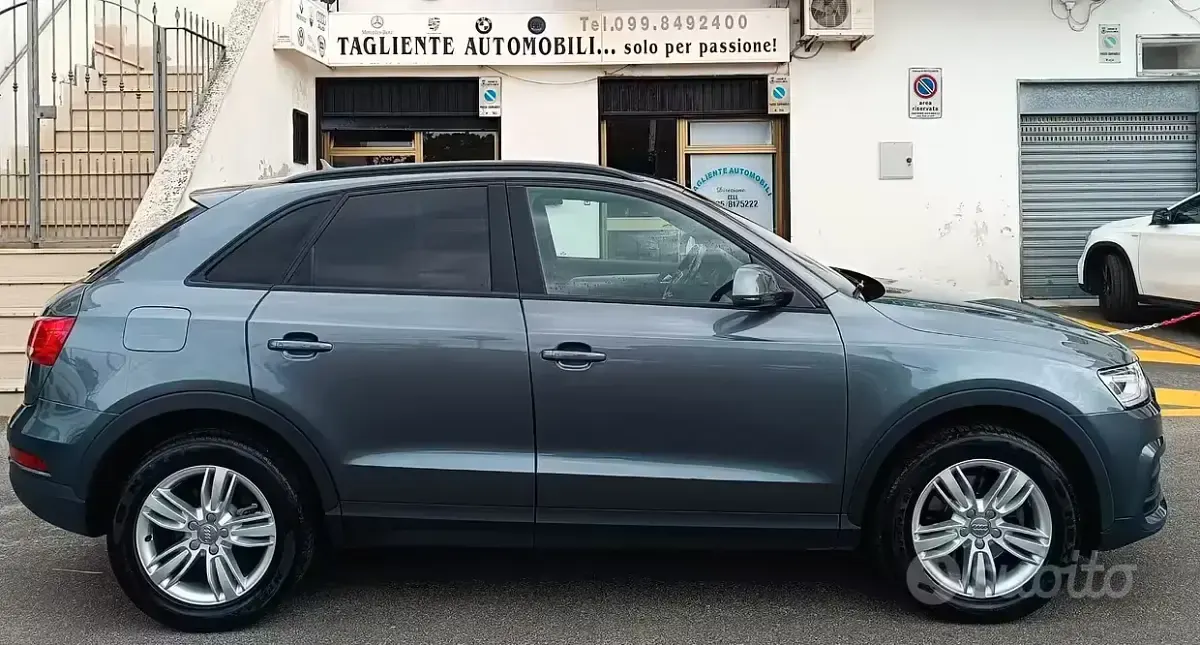 Usata Audi Q3 Design 120 CV (88 kW) 2017 Grigio SUV