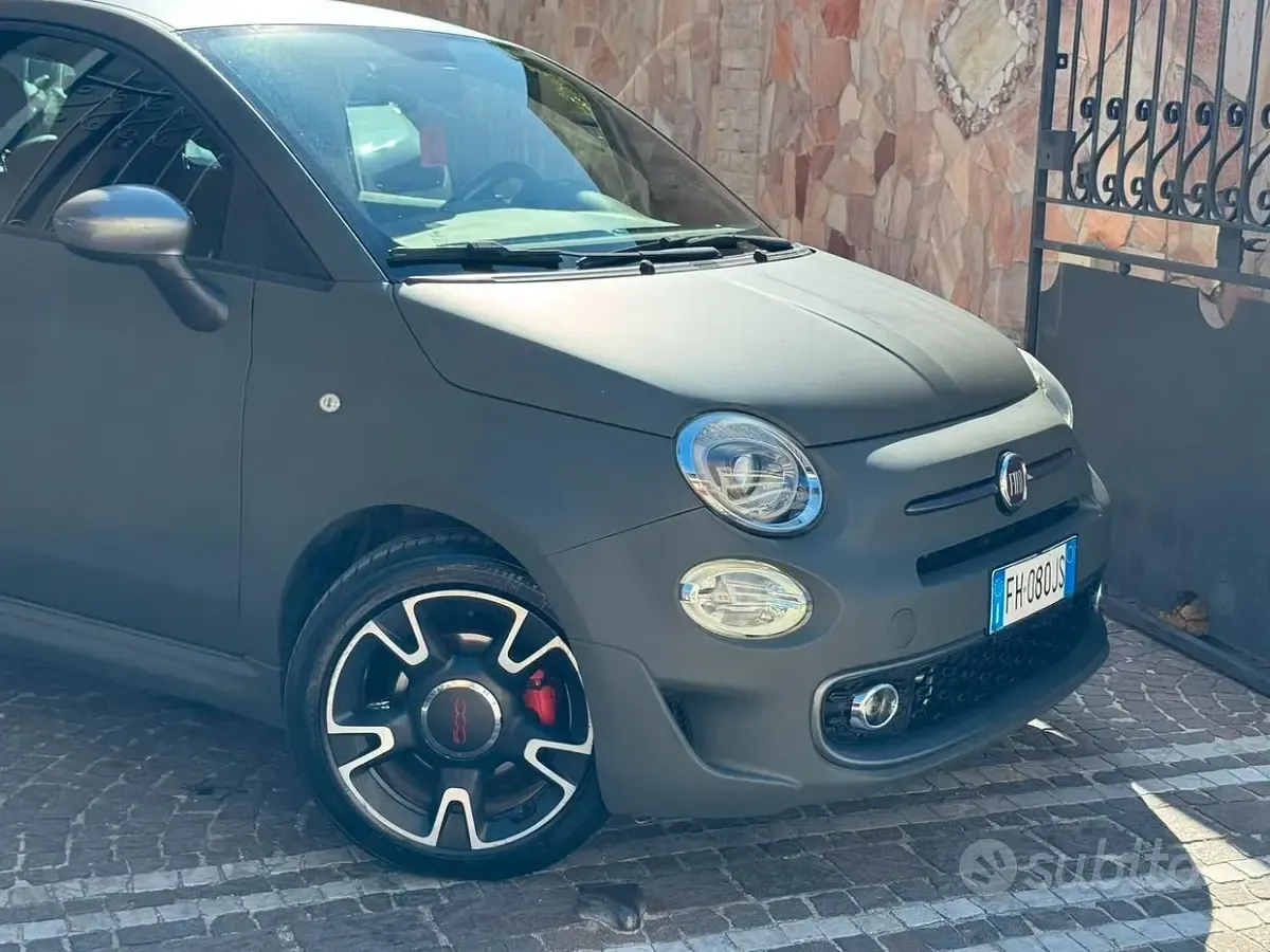 Usata Fiat 500 S 105 CV (77 kW) 2017 Verde Utilitaria