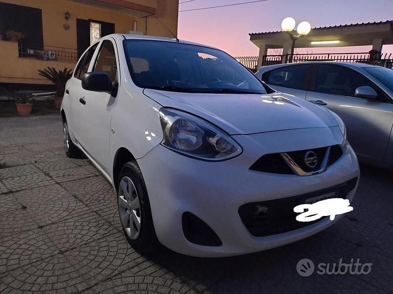 Gebraucht Nissan Micra 80 PS (58 kW) 2014 Weiß Kleinwagen